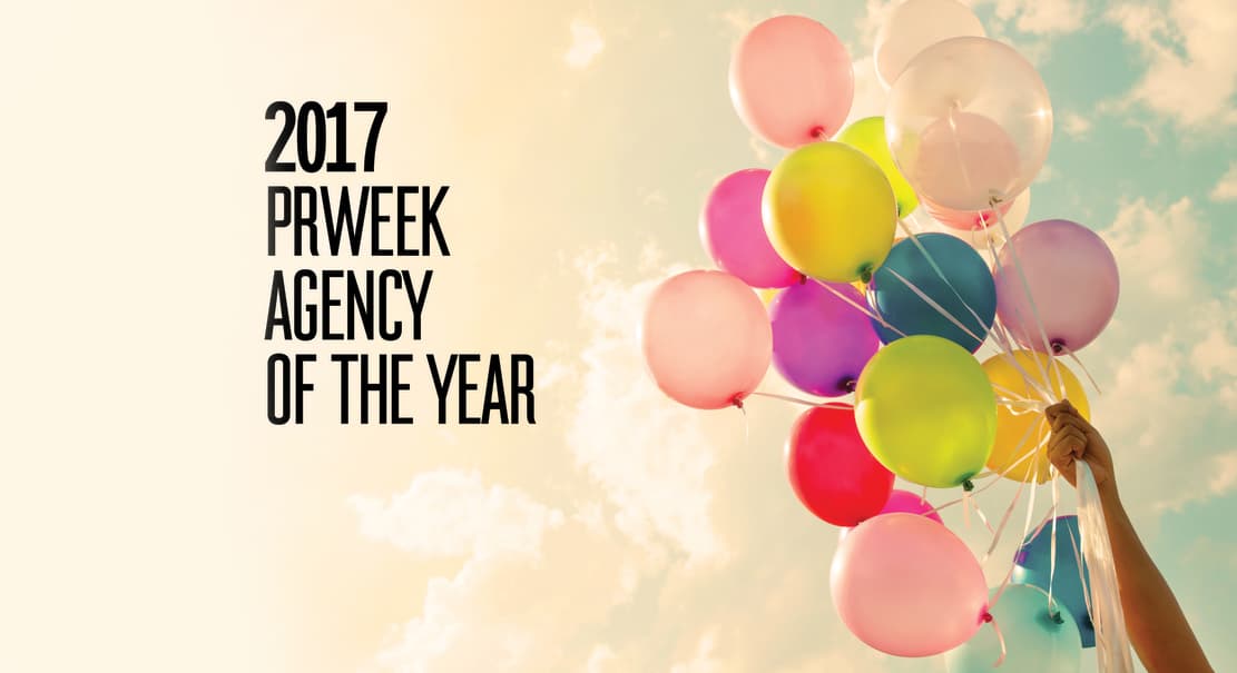 PRWeek U.S. Names Weber Shandwick Agency of the Year for Third Consecutive Year