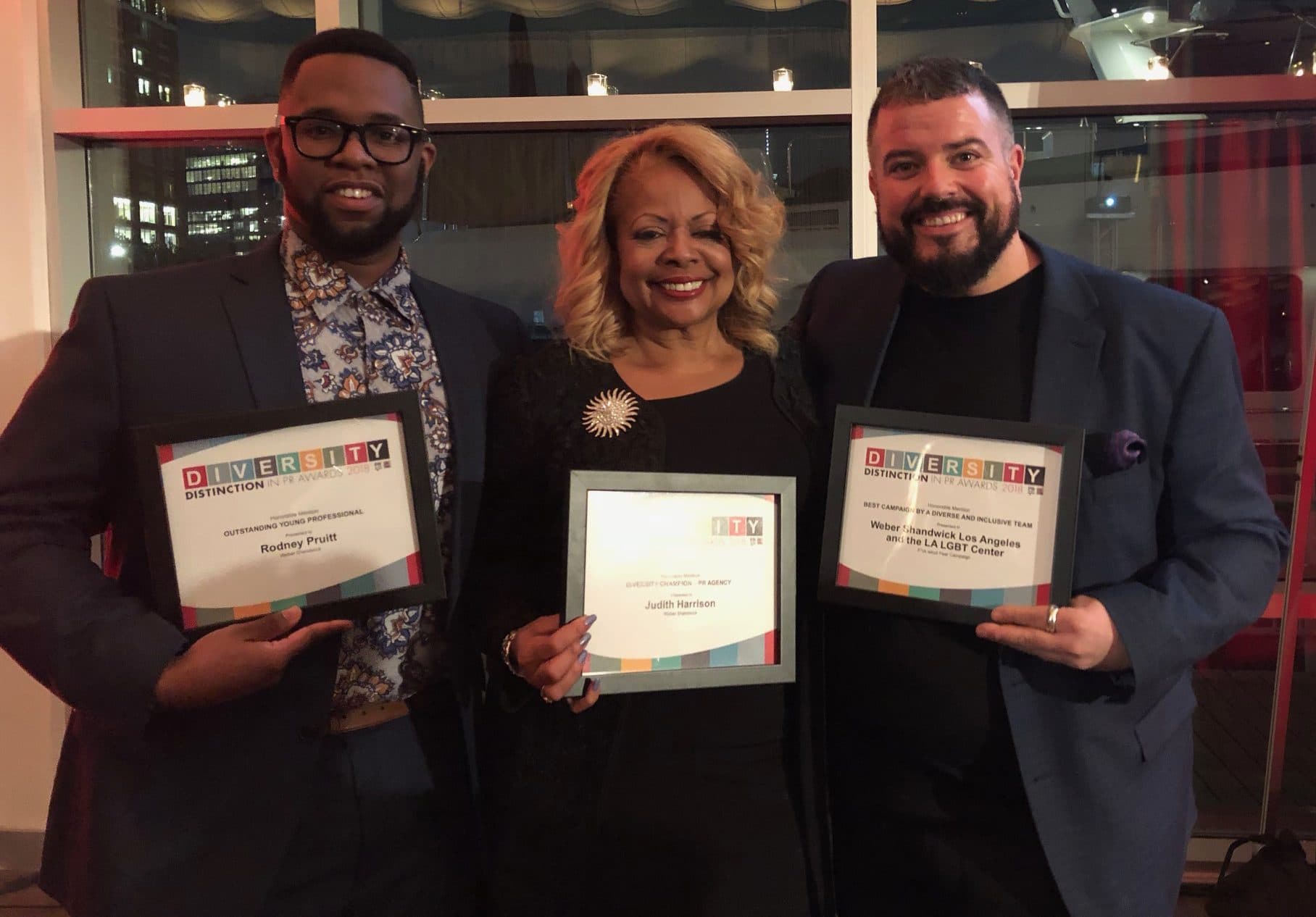 Weber Shandwick Honored Across Three Categories at Diversity Distinction in PR Awards