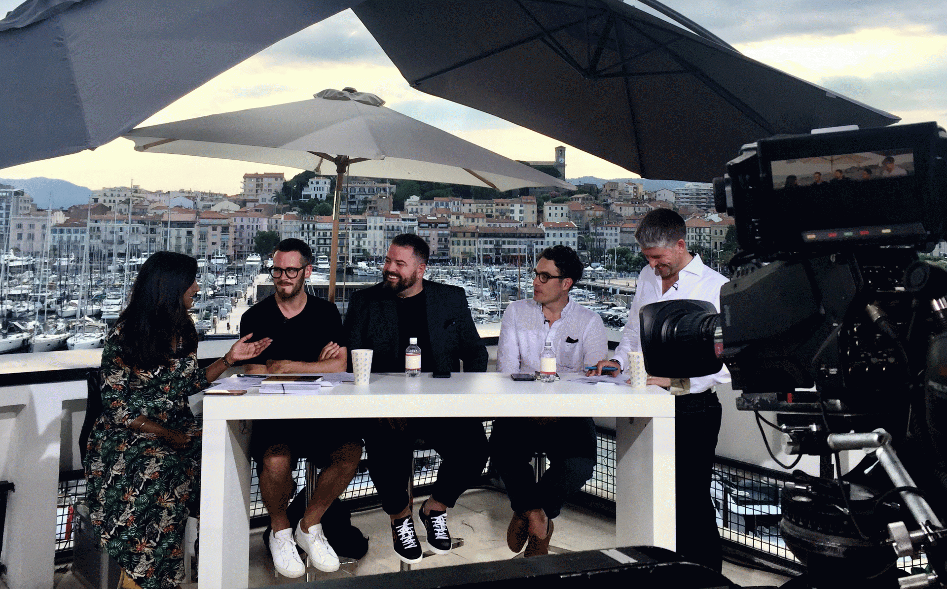 Cannes TV interview