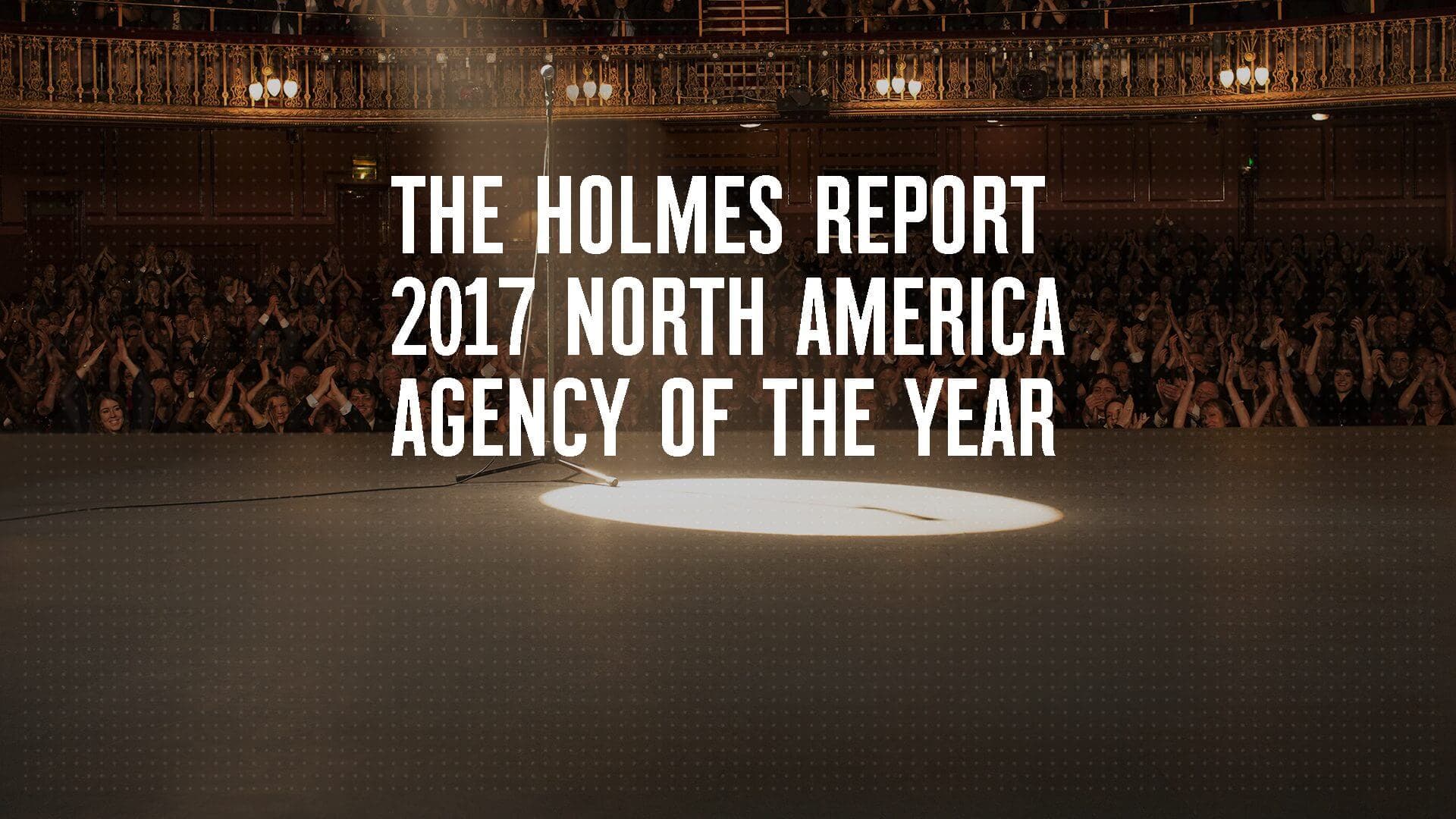 Weber Shandwick Named 2017 North America Agency of the Year by The Holmes Report