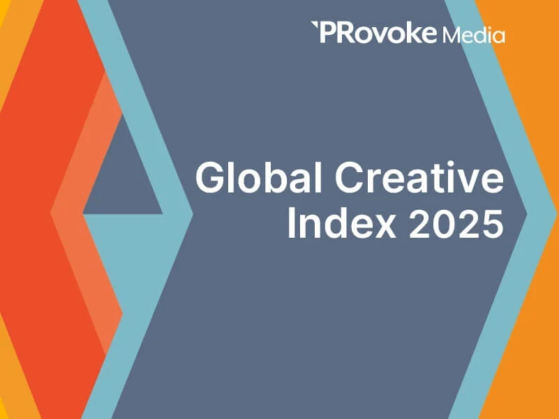 Global Creative Index 2025: Weber Shandwick Tops Again