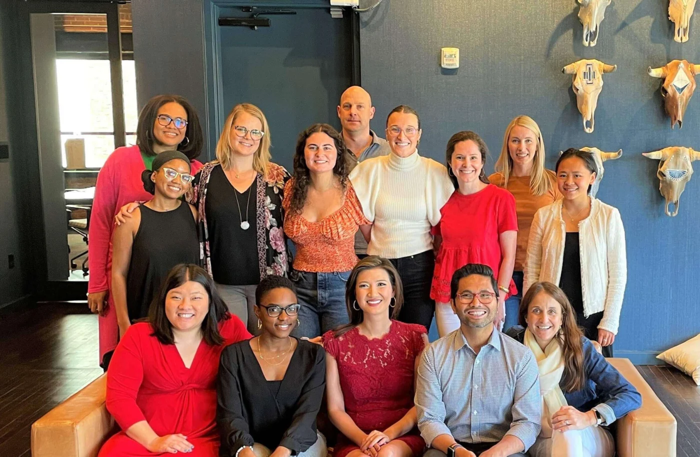 Weber Shandwick Atlanta team gathered for an AAPI lunch and learn event, highlighting inclusion, collaboration and community culture