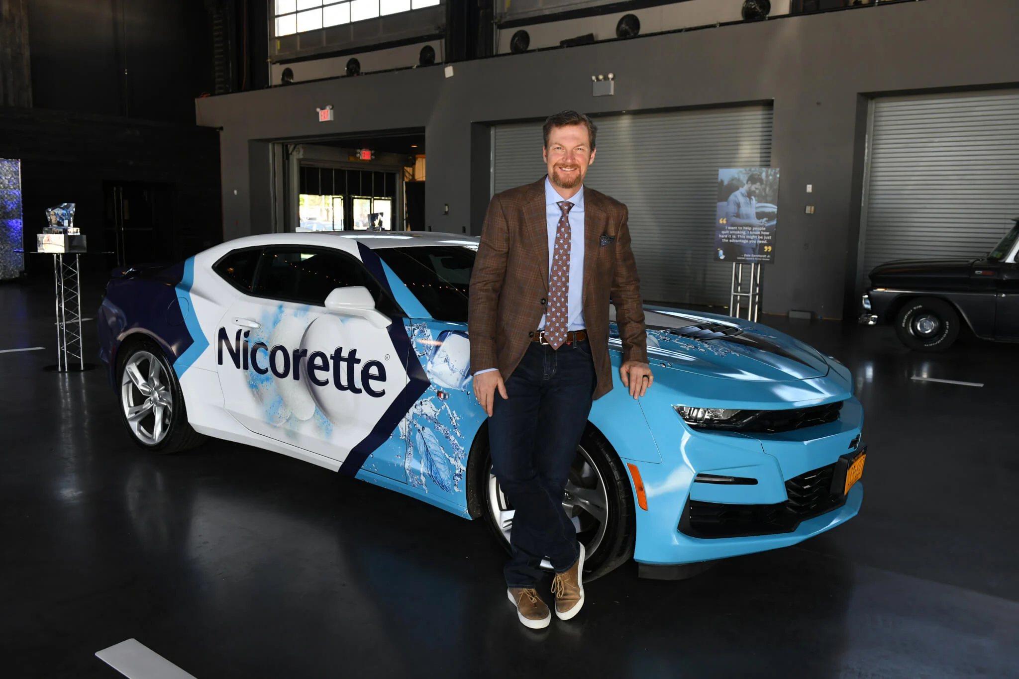 GSK taps NASCAR favorite to drive awareness of new Nicorette lozenge