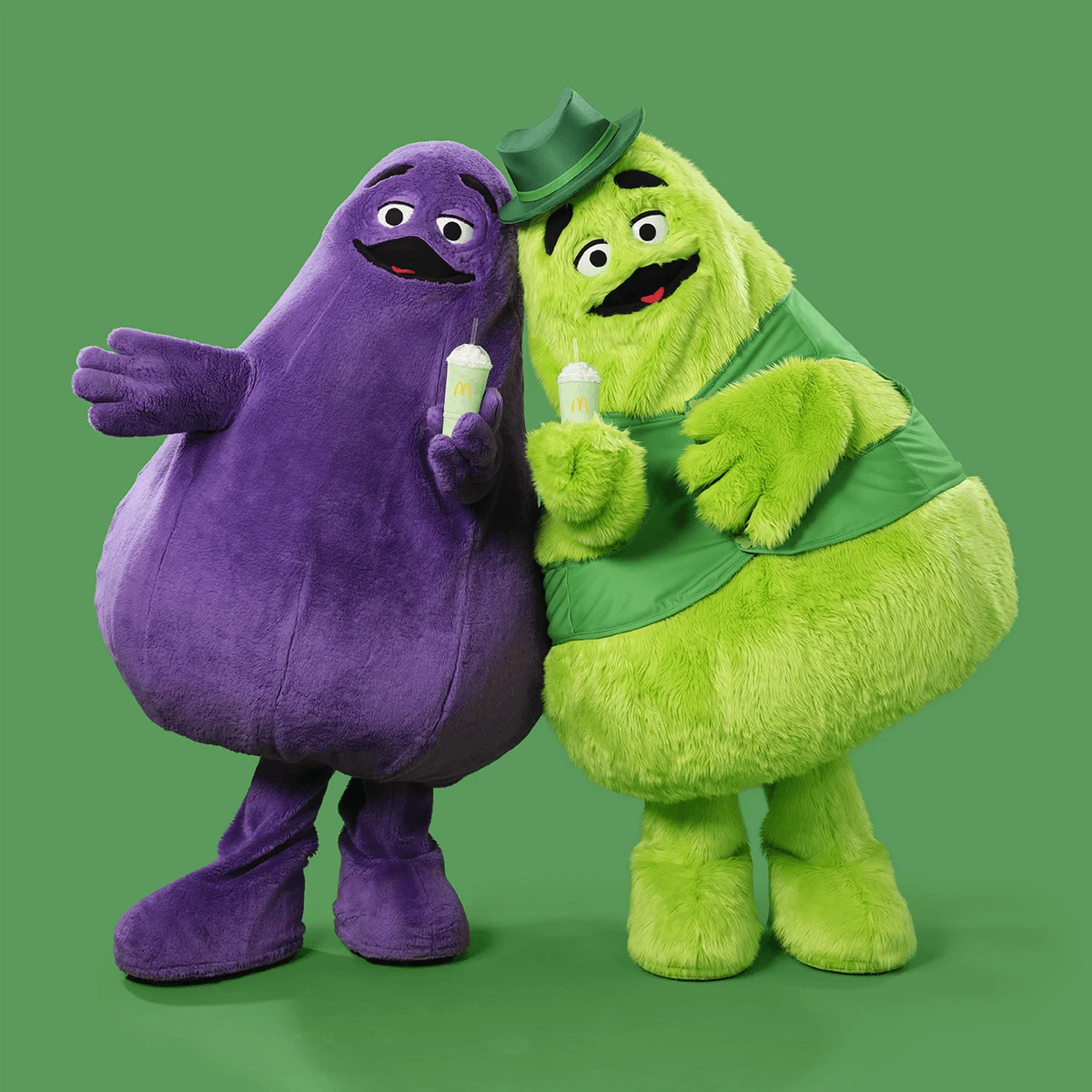 Uncle O’Grimacey back with return of Shamrock Shake